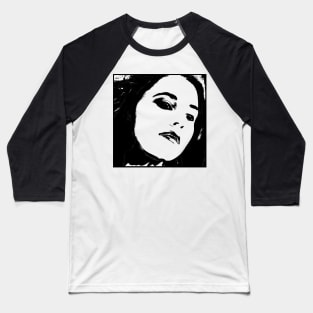 Woman portrait 26 Anne Hutchinson Baseball T-Shirt